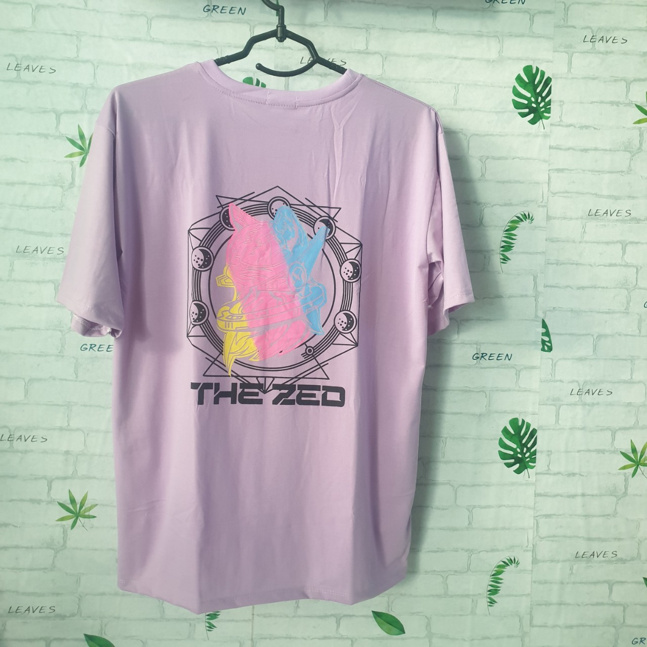 ÁO THUN UNISEX TAY LỠ PHOM RỘNG NAM NỮ Hot Trend 2020- ÁO THE WILD KING- Free size 40-70kg - ALOHA STYLE - Chất liệu vải thấm hút tốt, thoải mái vận động