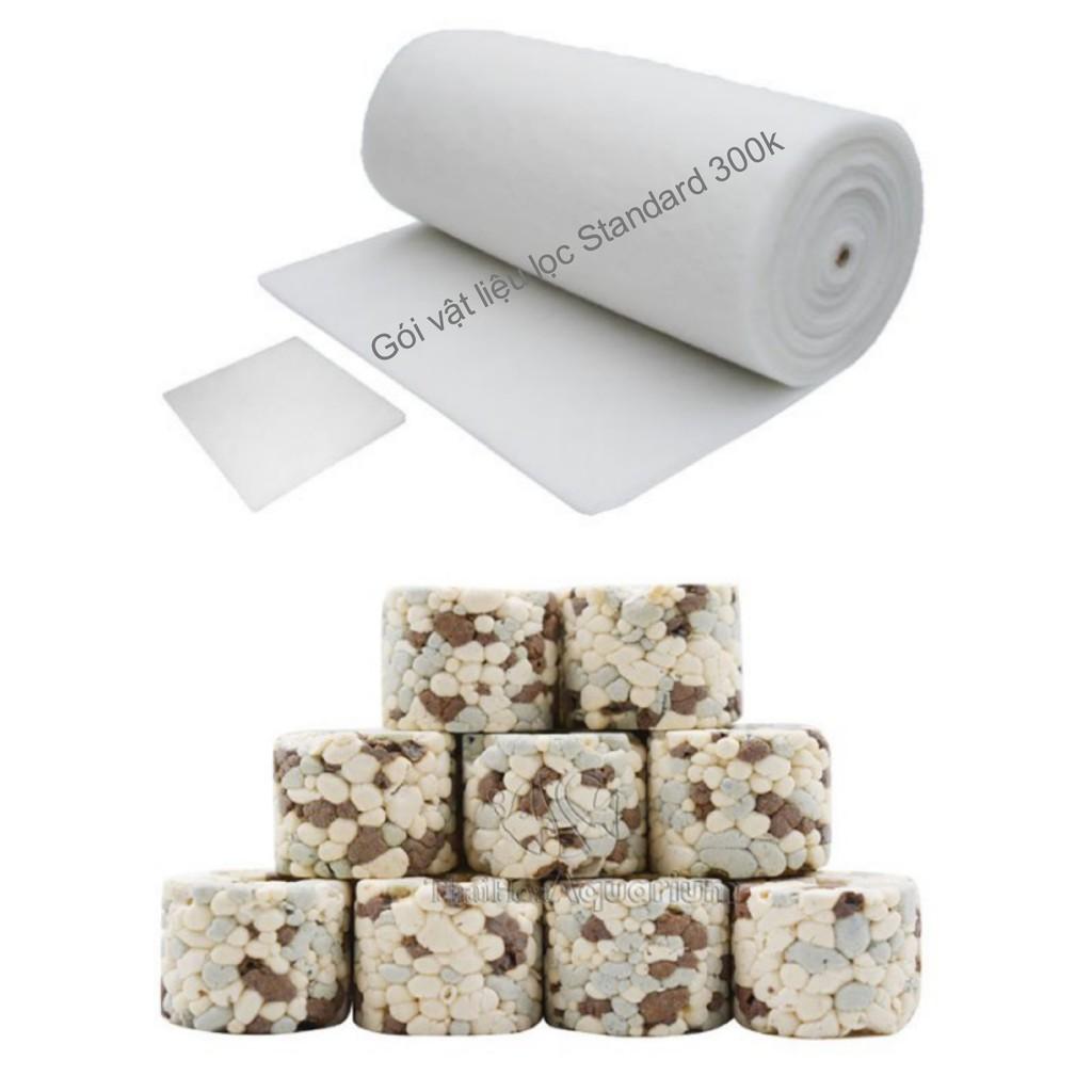 GÓI VẬT LIÊU LỌC STANDARD DÀNH CHO LỌC NGOÀI BỂ CÁ