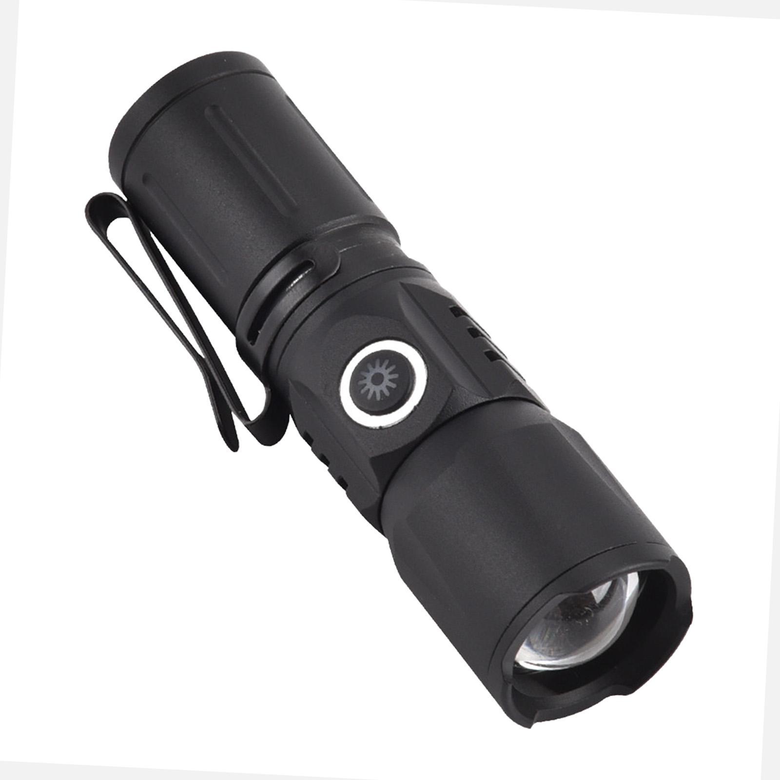 Camp Flashlight Handheld Pocket Flashlight for Outdoor Exploring Backpacking
