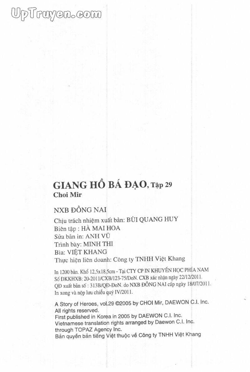 giang hồ bá đạo ký chapter 29 2