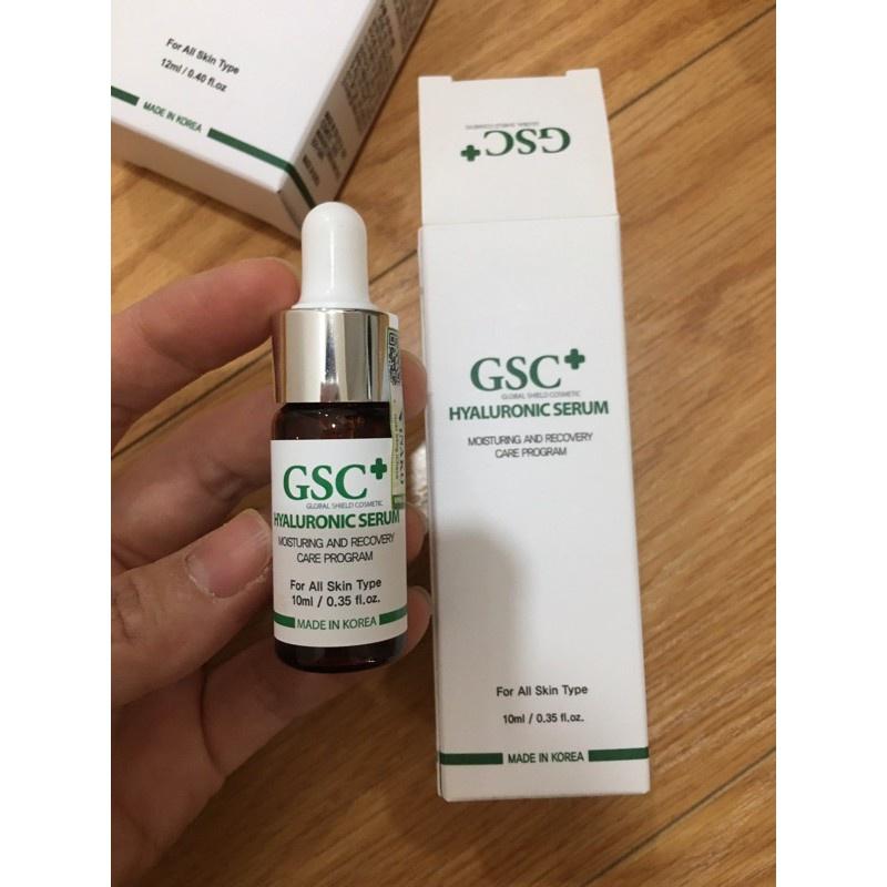 Tinh chất câp nước GSC 12ml serum dưỡng trắng phục hồi cấp ẩm cho mọi loại da