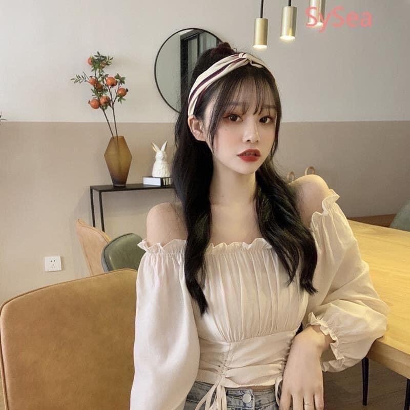 ÁO BẸT VAI RÚT DÂY ULZZANG