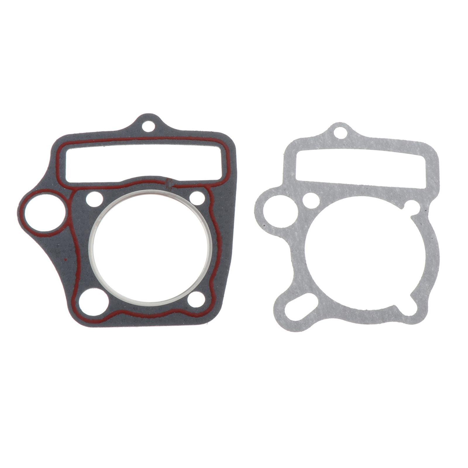 Replacement Engine Cylinder Head Gasket Set Kit Up Down Set for 50cc 70cc 110cc 125cc Atv Dirt Bike Go-kart Motorcycle Accessory