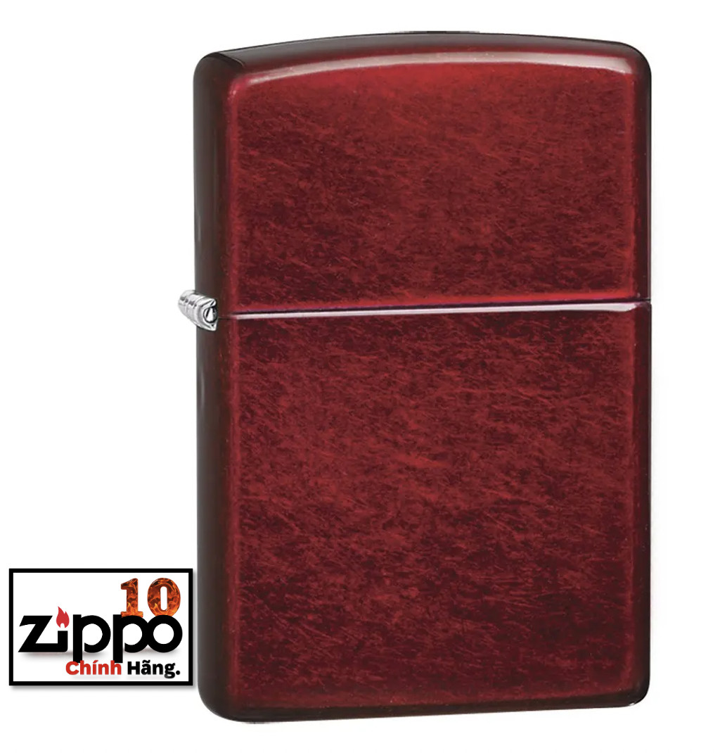 Bật Lửa Zippo 21063 Classic Candy Apple Red - Chính hãng 100%