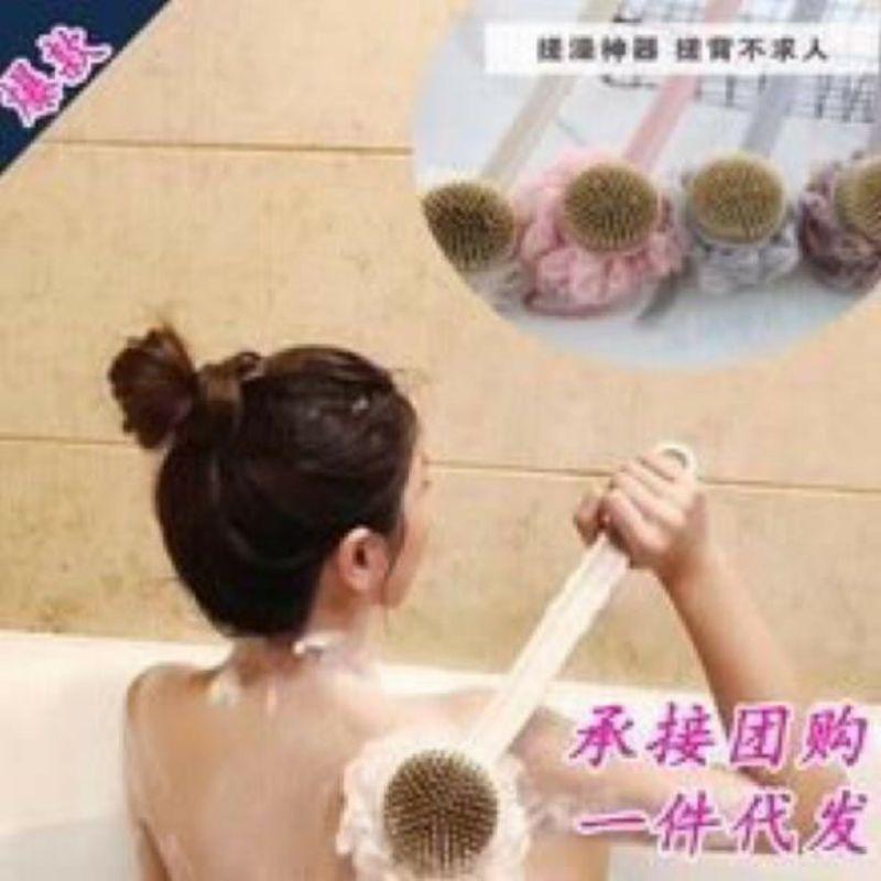 Cọ lưng kèm bông tắm hàng xuất Nhật