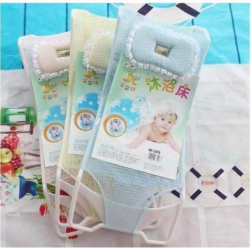 Lưới tắm kèm gối dành cho bé sơ sinh