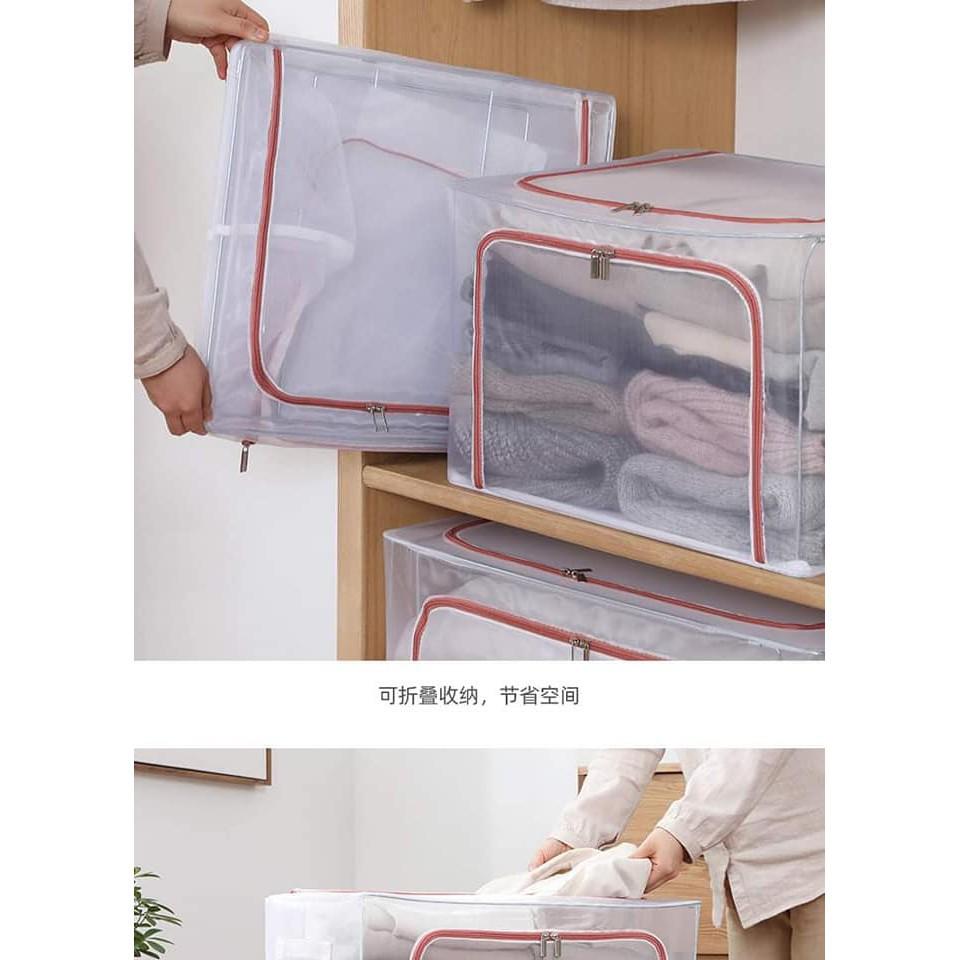 Tủ chăn khung sắt mẫu mới 2021 - Đa năng tiện dụng cho mọi gia đình