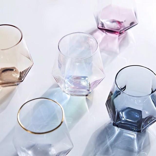 Ly Thủy Tinh  Hexagon Rock glass 310ml | Thủy Tinh Cao Cấp