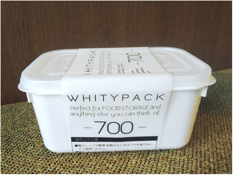 Combo hộp đựng thực phẩm Whity Pack 700ml + Set 02 hộp 350ml - nội địa Nhật Bản