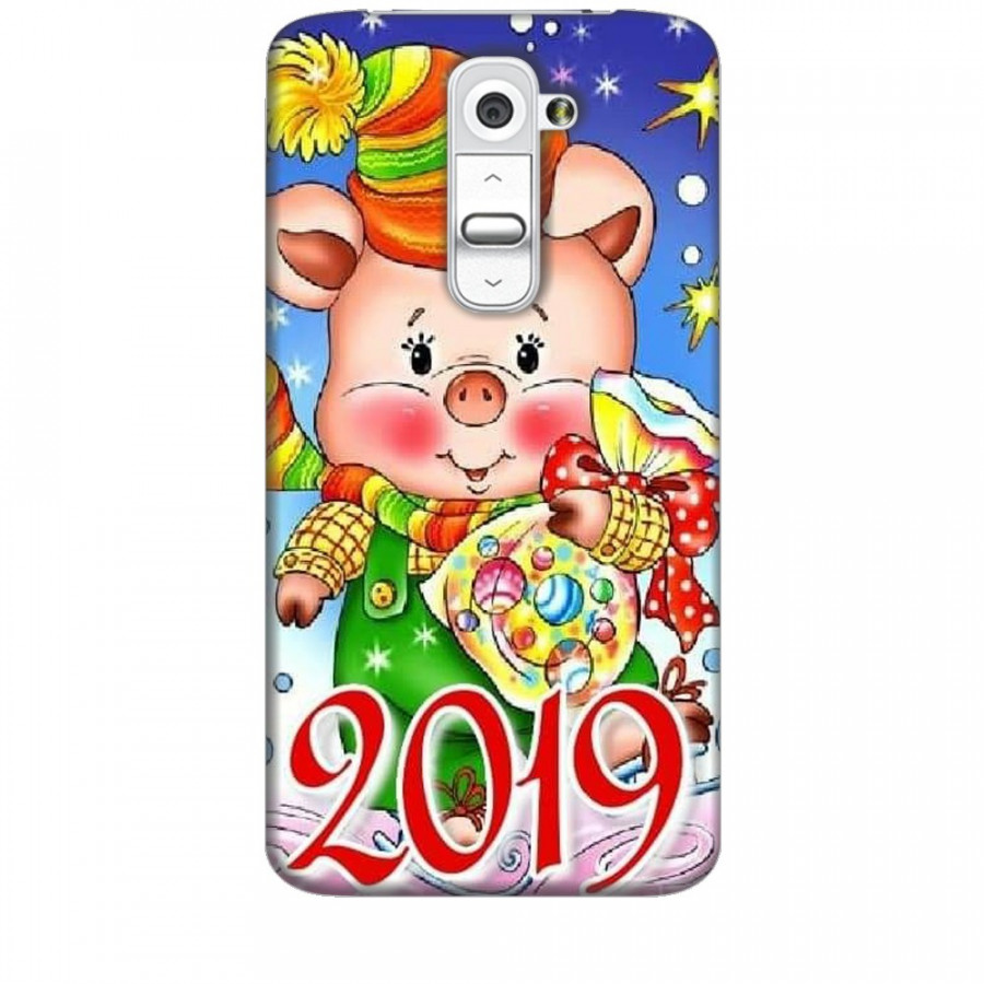 Ốp lưng dành cho điện thoại LG G2 Heo Xuân 2019