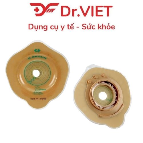 [Lẻ 1 Cái/Hộp 5 Cái] Đế Dán Hậu Môn Nhân Tạo Flexima 2 Mảnh - Bám Dính Tốt, Chống Rát Da