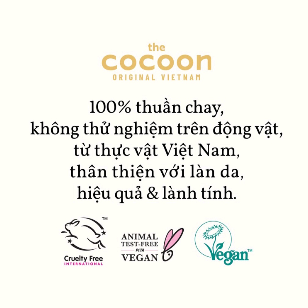 Combo tẩy da chết mặt Cocoon 150ml giúp da sáng mịn khỏe đẹp - Thanh mộc Hương Hà Tĩnh