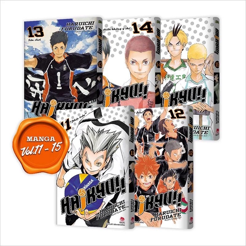 Sách - Haikyu!! Premium (boxset 1 - tập 1 đến tập 15)