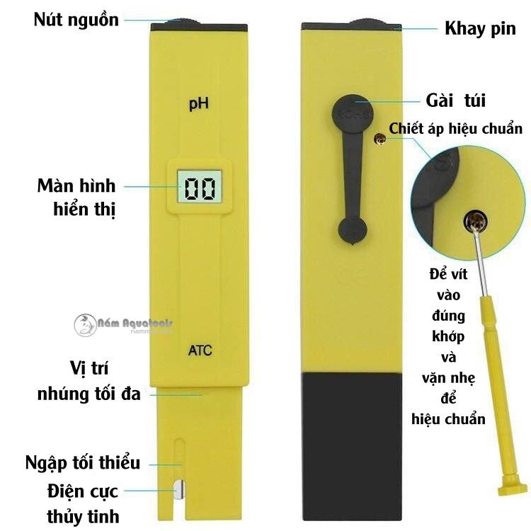 Bút Test Độ PH Của Nước | Đo bể cá thuỷ sinh - Thuỷ canh