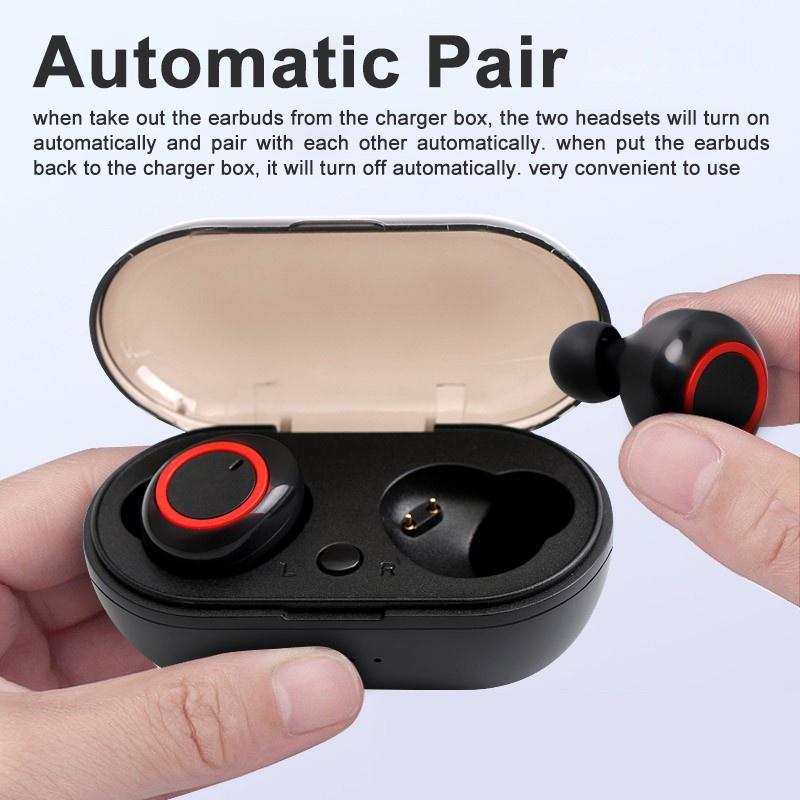 Tai nghe nhét tai không dây TECSIRE TWS bluetooth 5.0 tích hợp mi cờ rô chất lượng cao