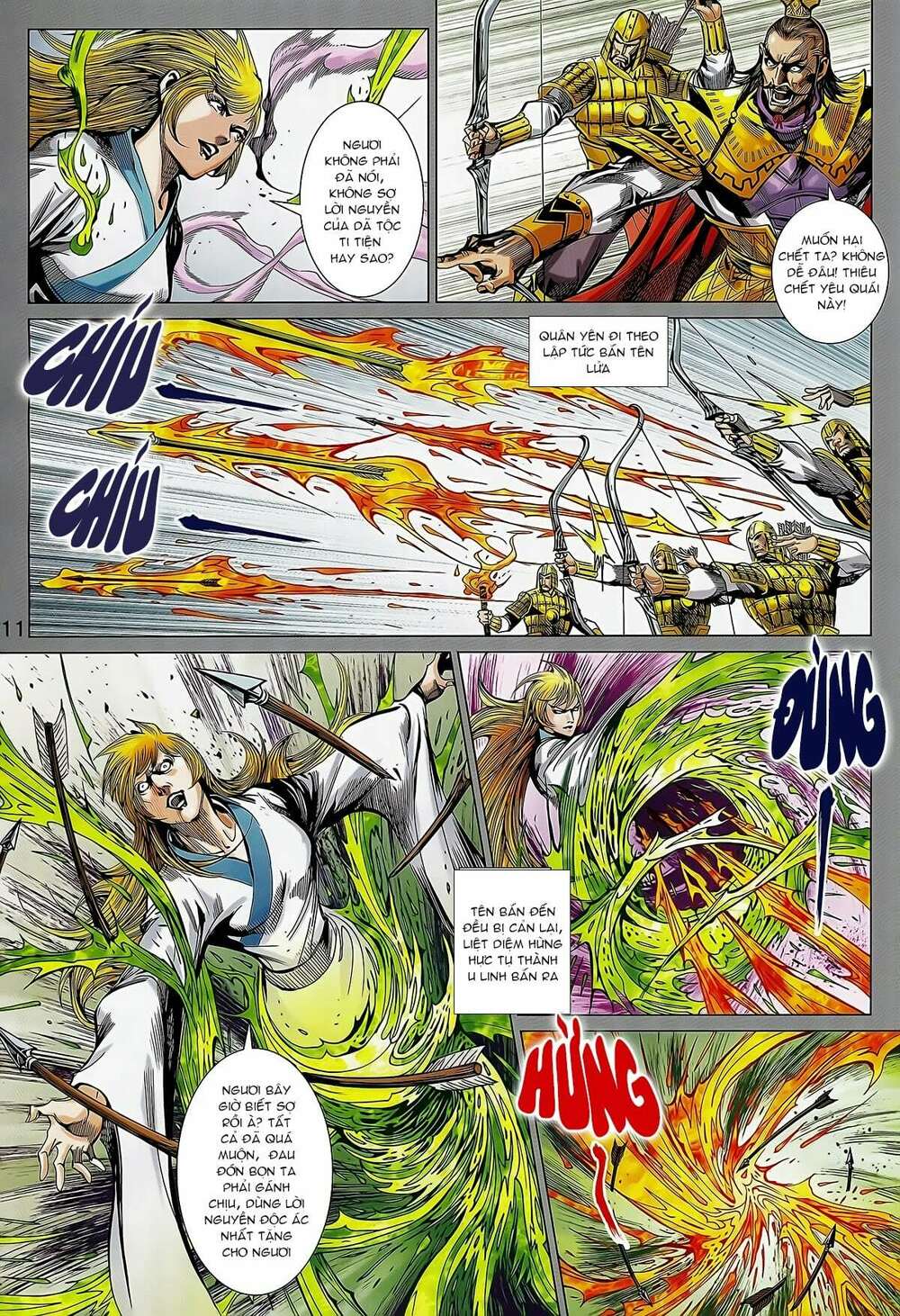 xuân thu mãnh sĩ chapter 12.1 11