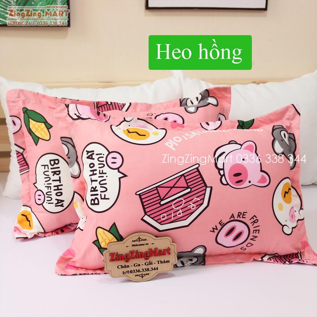 Vỏ gối nằm BBR mẫu đẹp 2021 Poly cotton (Gửi tên mẫu cho shop nha)