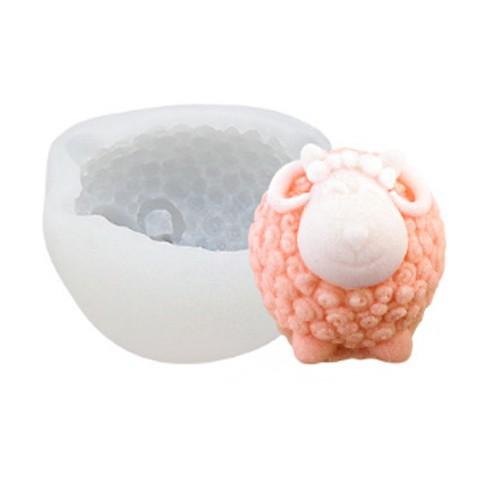 Khuôn silicon 4d làm rau câu làm thạch con cừu