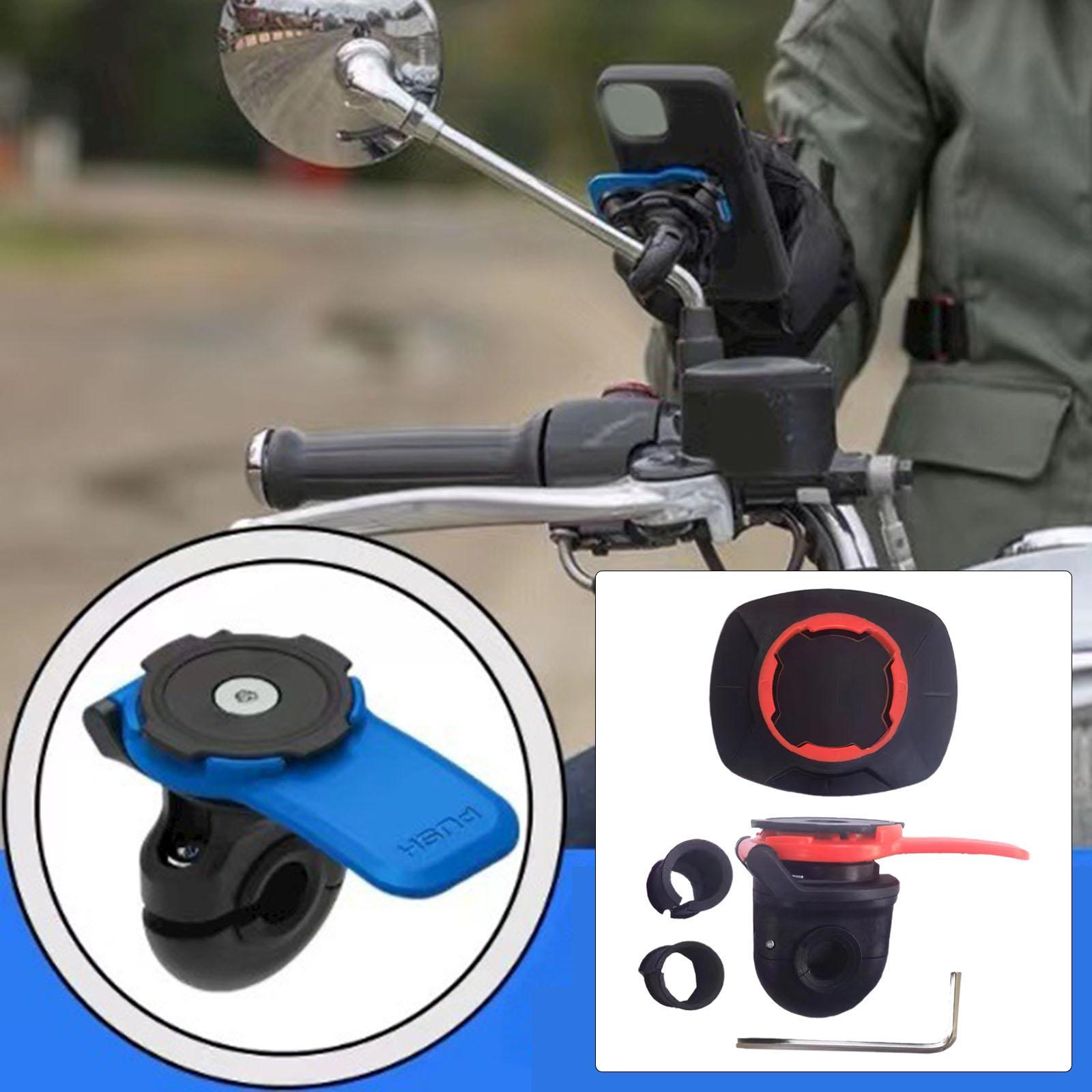 Motorcycle Mirror Phone Holder Smartphone Mount Universal Handlebar Mount Waterproof Mobile Phone Holder Phone Bracket for  Bike