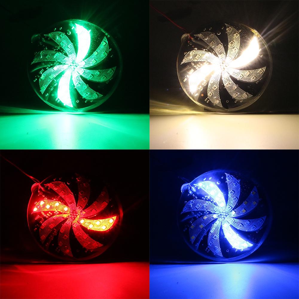 Dây đèn led nhiều màu sắc độc đáo dùng trang trí bánh xe moto