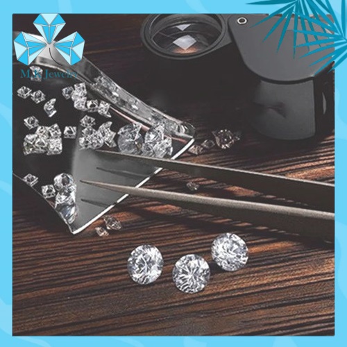 KIM CƯƠNG NHÂN TẠO – MOISSANITE NƯỚC D – ĐỘ TINH KHIẾT FL -FULL KIỂM ĐỊNH GRA