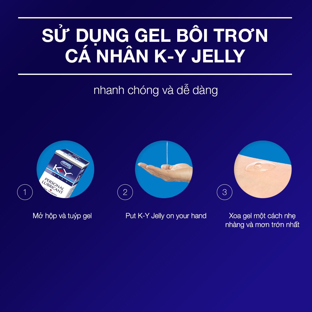 Bộ 2 Gel Bôi Trơn Durex K-Y Jelly