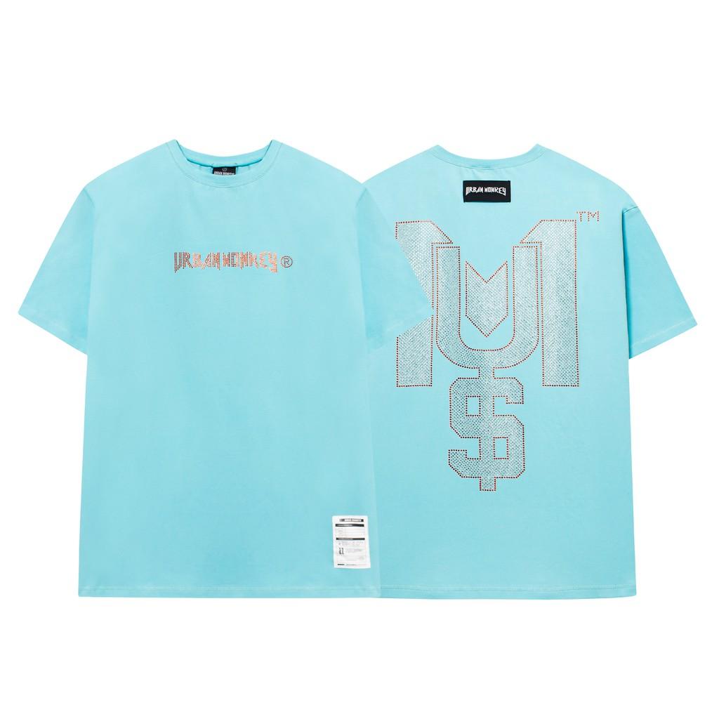 Áo Thun URBAN MONKEY DIAMOND TIFFANY Đính Đá Phong Cách Nổi Bật
