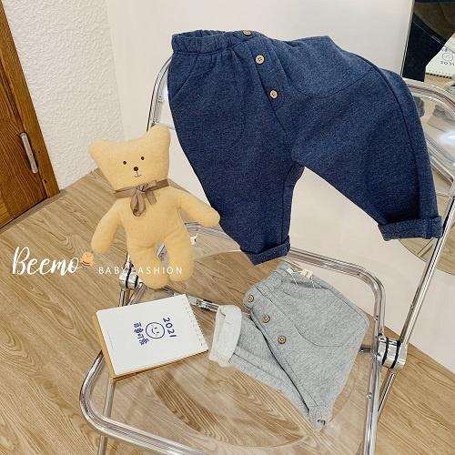 Quần Dài Bé Trai Sành Điệu Chất Nỉ Siêu Mềm Hàng Thiết Kế Beemo Xịn Mịn
