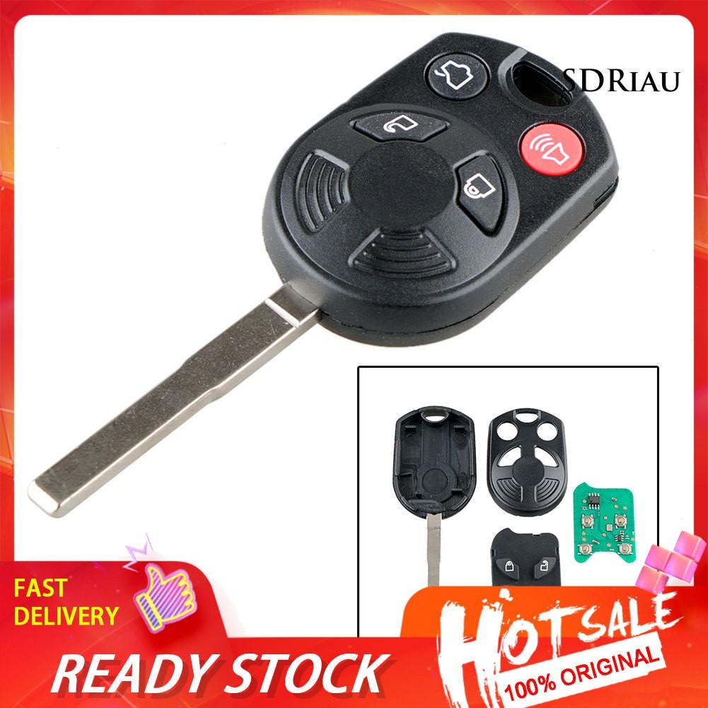 Chìa Khóa Điều Khiển Từ Xa 4 Nút Bấm 315mhz Oucd6000022 Cho Xe Ford