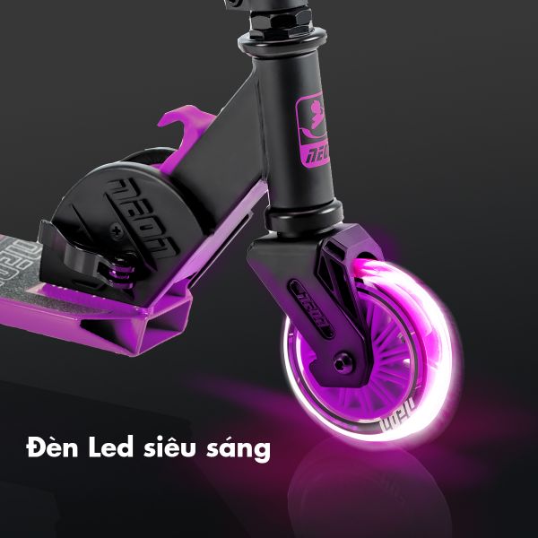 Xe Scooter Yvolution 2 Bánh Neon Vector Hồng   NT05P2