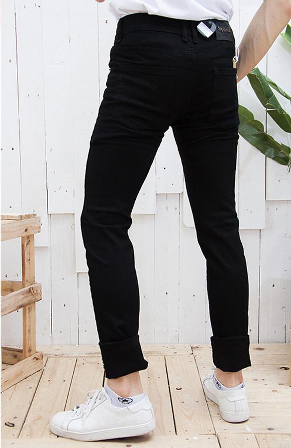 Quần Jean Nam Đen Chất Co Giãn JEAN51 - Jean