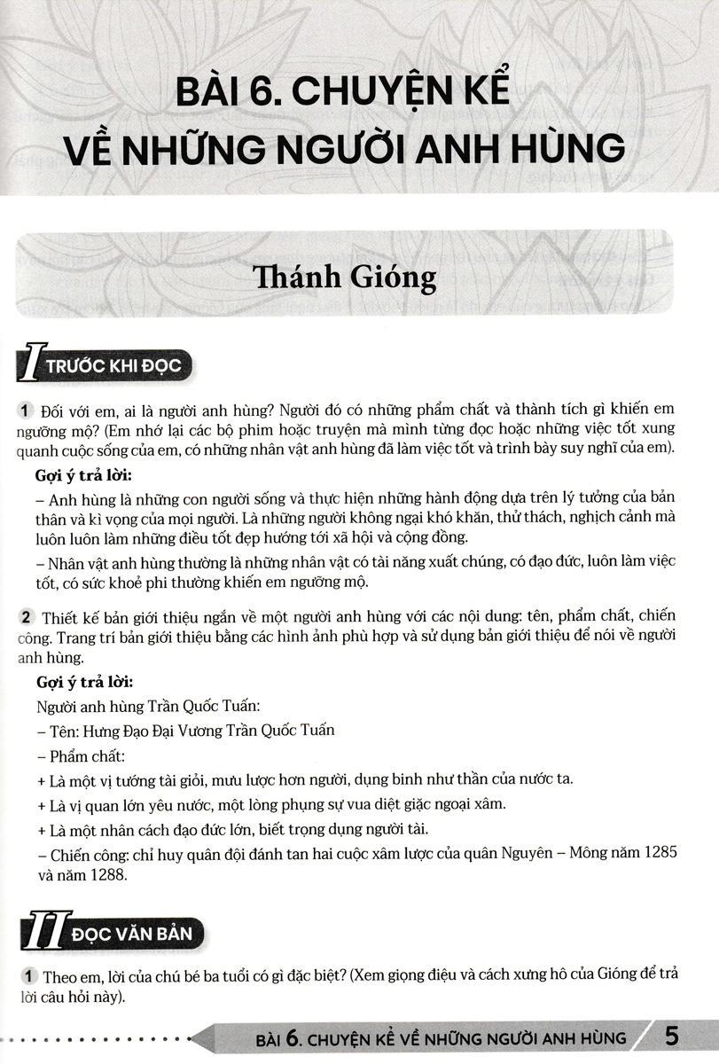 Hướng Dẫn Học Và Làm Bài Tập Ngữ Văn 6 Tập 2