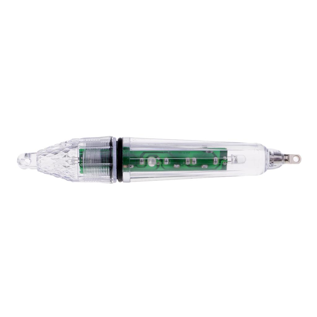 Deep Drop Fishing Lure Light Underwater Night Fishing Decoy Light White