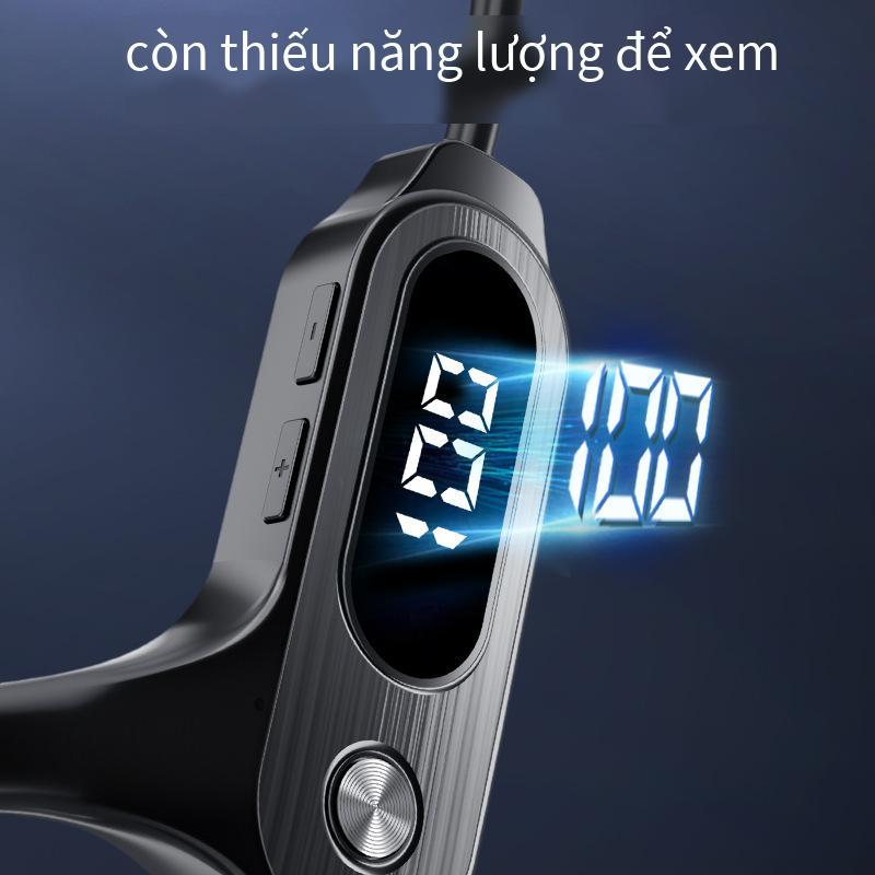 Tai nghe bluetooth mới giá thấp nhất âm thanh nổi dẫn truyền xương 5.3 với màn hình kỹ thuật số không phải tai nghe thể thao trong tai thẻ cắm không dây chống thấm nước