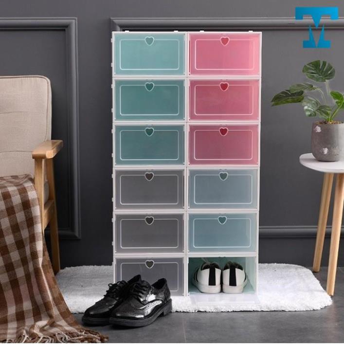 10 hộp giày nhựa cứng