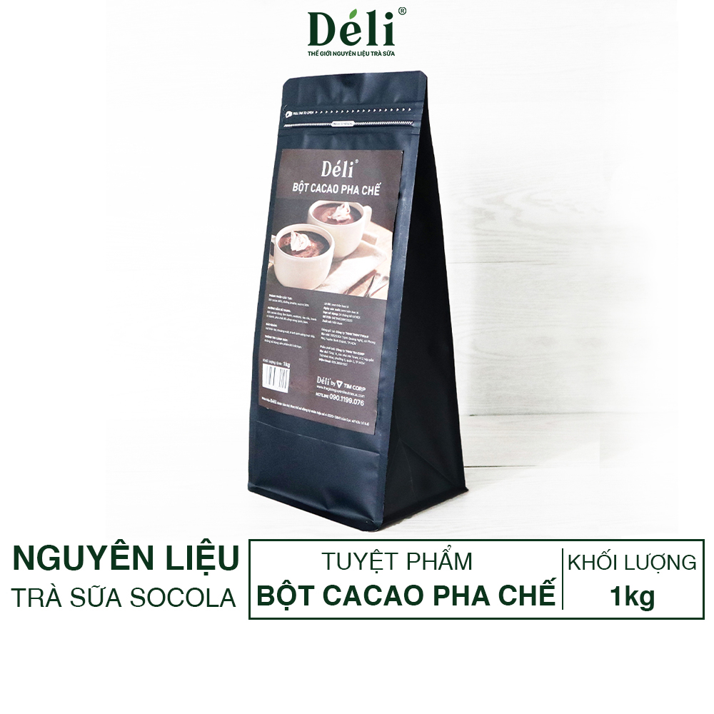 Bột cacao pha chế Déli