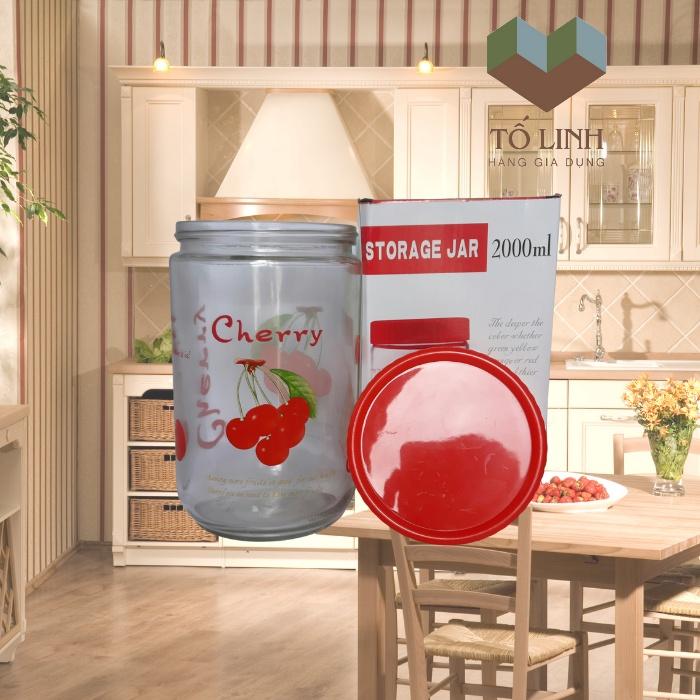 Hủ Keo Bông Thủy Tinh 9120,Hủ Gia Vị