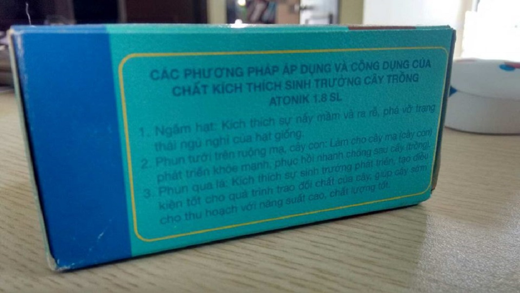 Thuốc kích thích sinh trưởng cây trồng ATONIK 1.8 SL thế hệ mới