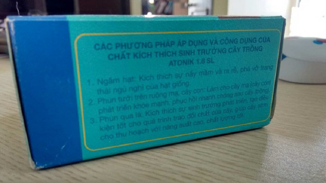 Thuốc kích thích sinh trưởng cây trồng ATONIK 1.8 SL thế hệ mới