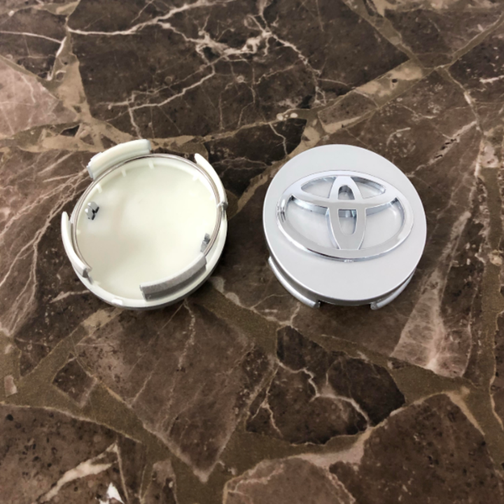 Logo chụp mâm, ốp lazang bánh xe ô tô Toyota đường kính 62mm