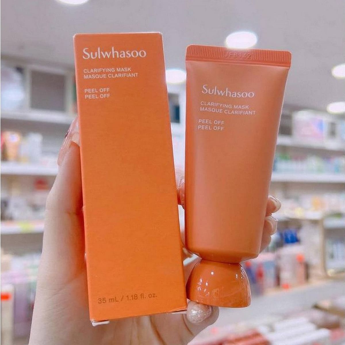 Mặt Nạ Lột Sulwhasoo Dưỡng Trắng, Se Khít Lỗ Chân Lông, Da Sạch Mụn Cám-Sulwhasoo Clarifying Mask Masque Clarifiant 35ml
