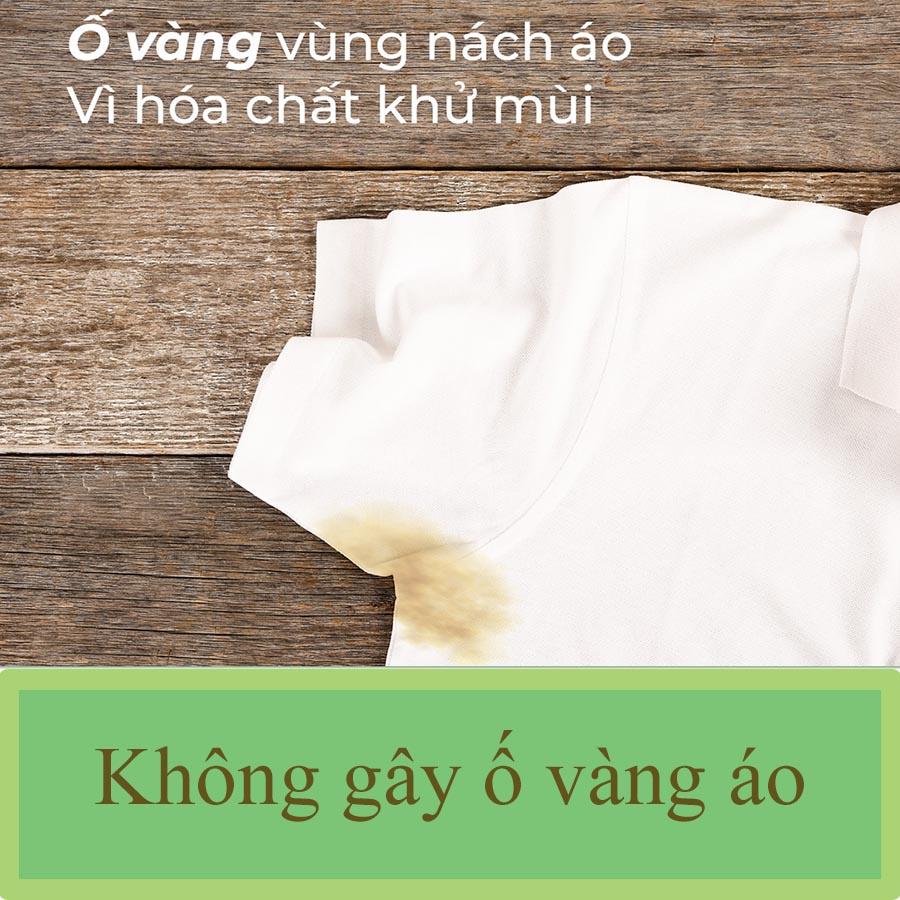 [ Bột khử mùi Cho Nam ] Khử Mùi, Giảm Tiết Mồ Hôi Không Ố Vàng, Bết Dính Dùng Cho Mọi Loại Da