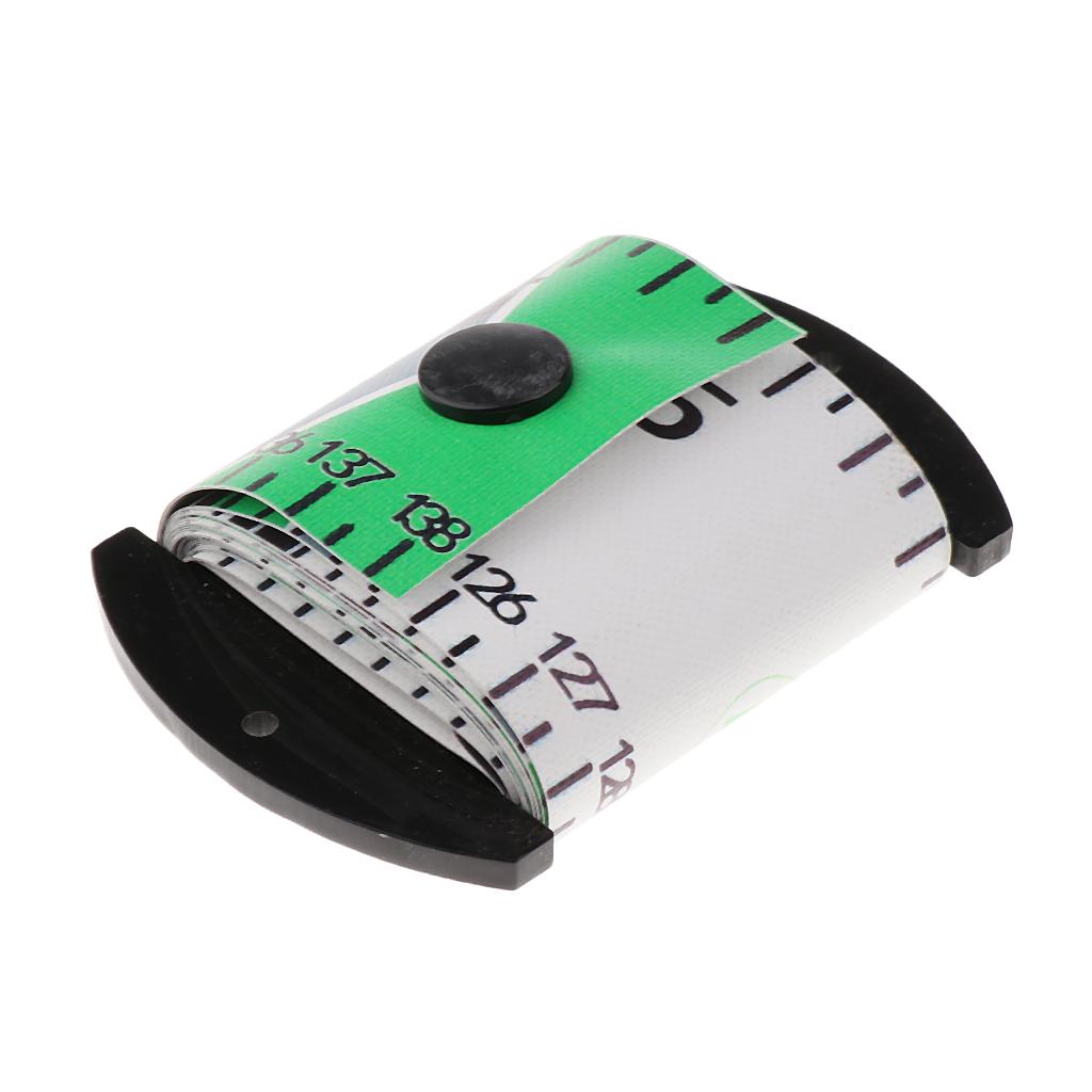 138cm Fishing Ruler Scale Measurement Accurate Soft Measure Tape Green