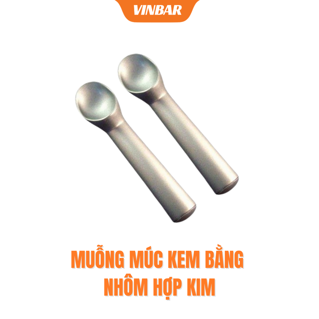 MUỖNG MÚC KEM BẰNG NHÔM HỢP KIM