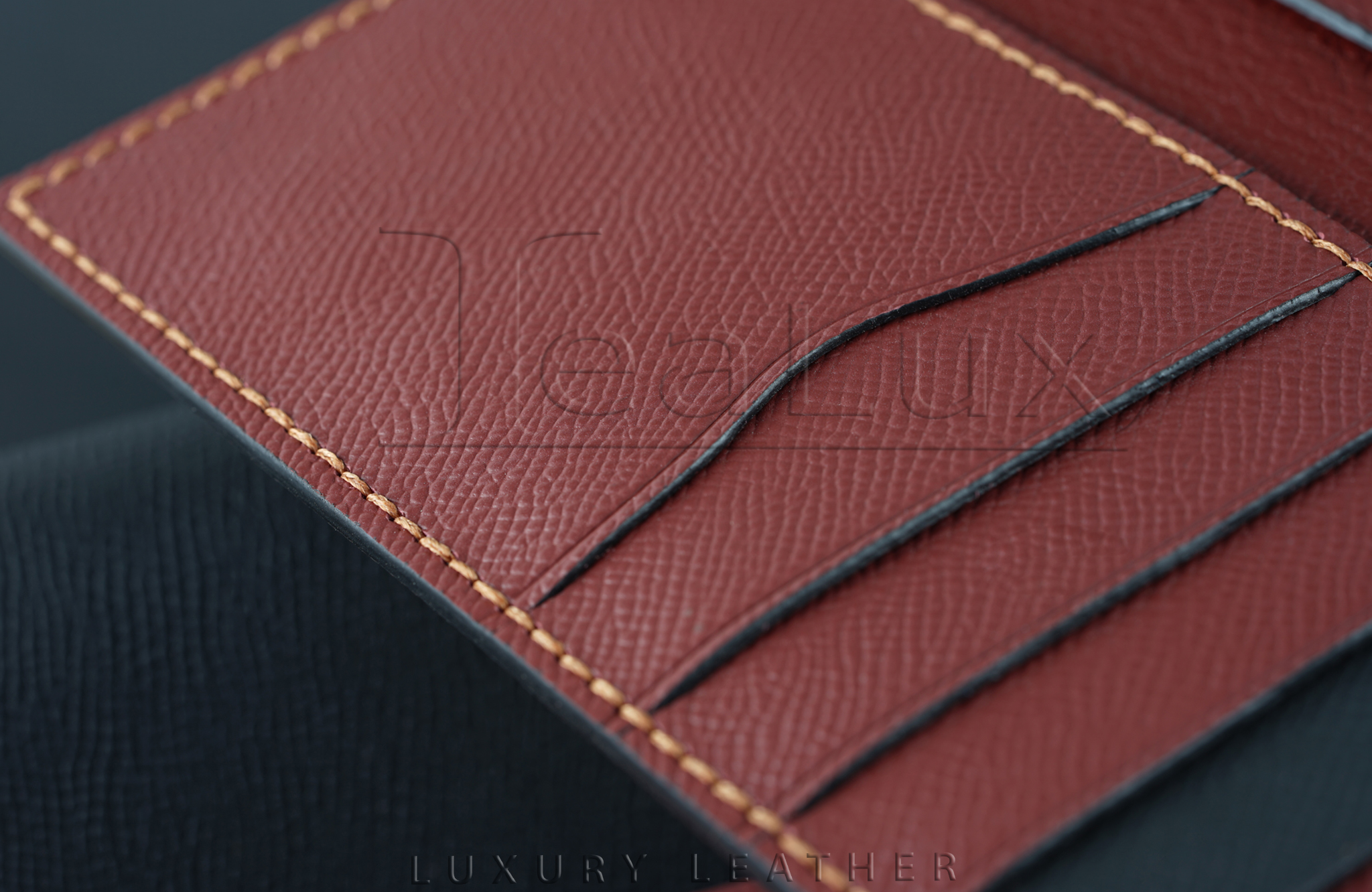 Ví Dài Mini Da Epsom Handmade Lealux Mini Epsom Wallet 4