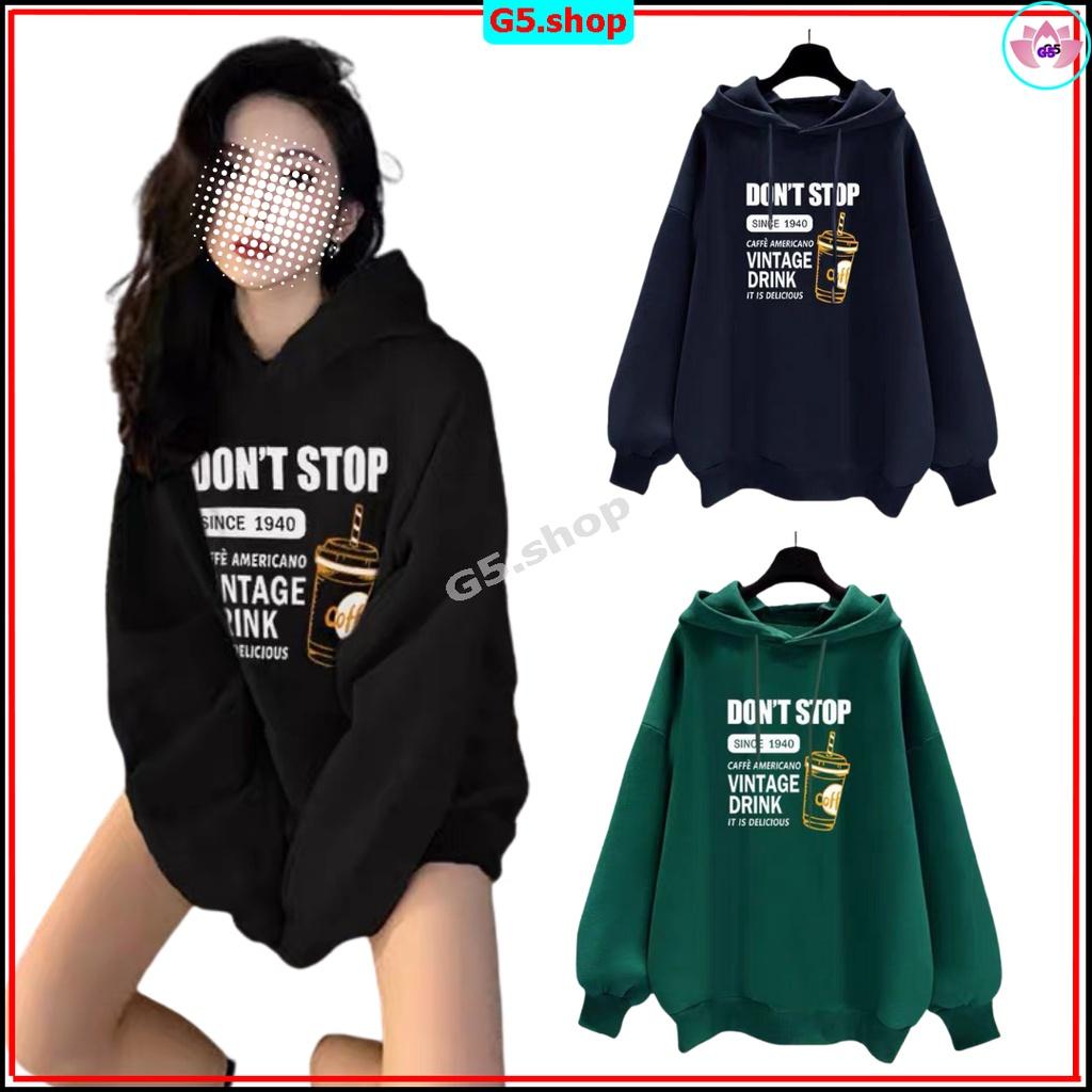 ÁO HOODIE UNISEX HÌNH TRÀ SỮA ĐÁNG YÊU CHẤT NỈ ÉP BÔNG MỀM MỊN FORM RỘNG THOẢI MÁI G5