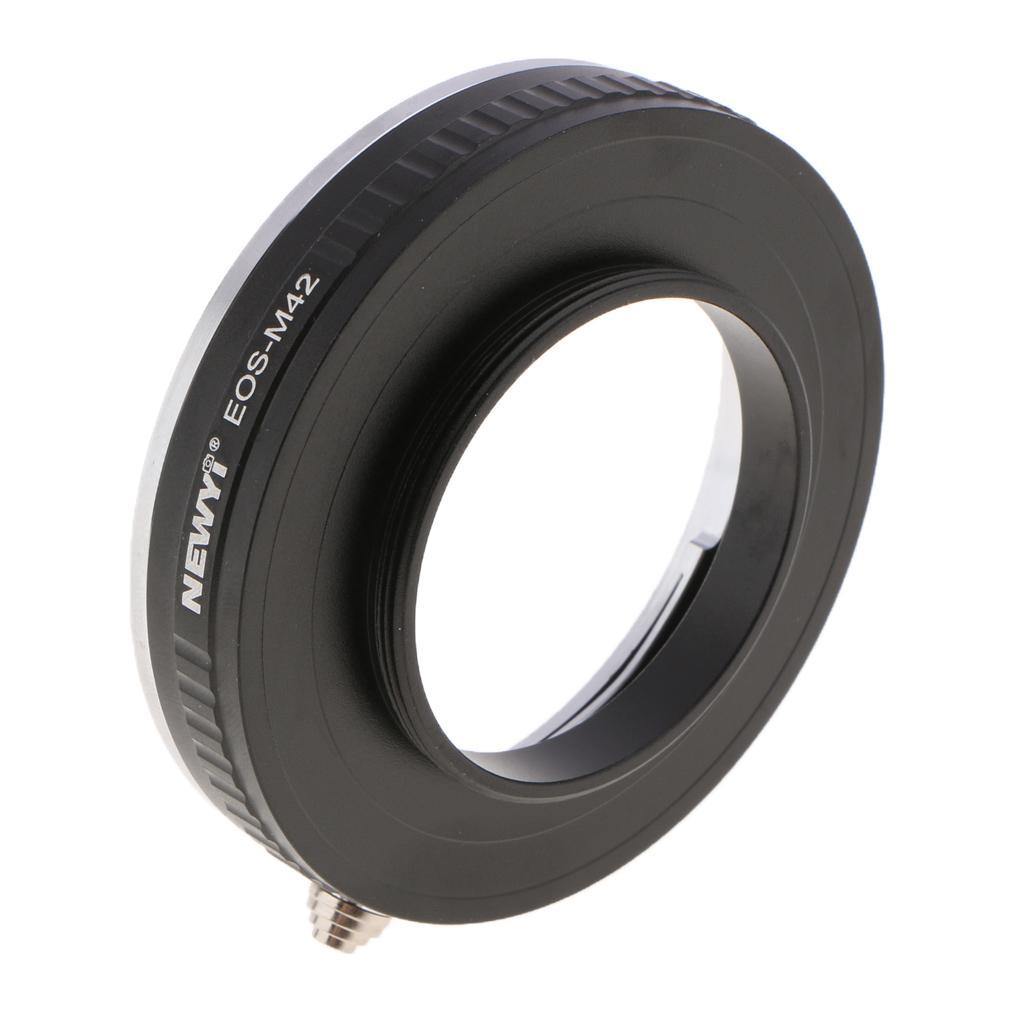 2X Adapter Converter Ring for Canon EOS EF Mount Lens to M42 Camera Universal