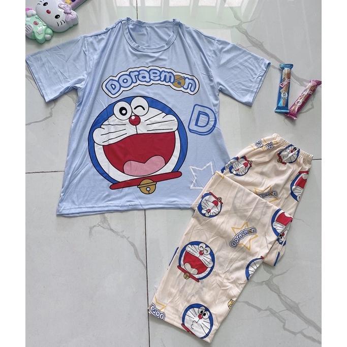 Đồ Bộ Thun Lạnh TNQD Hoạt Hình Dễ Thương