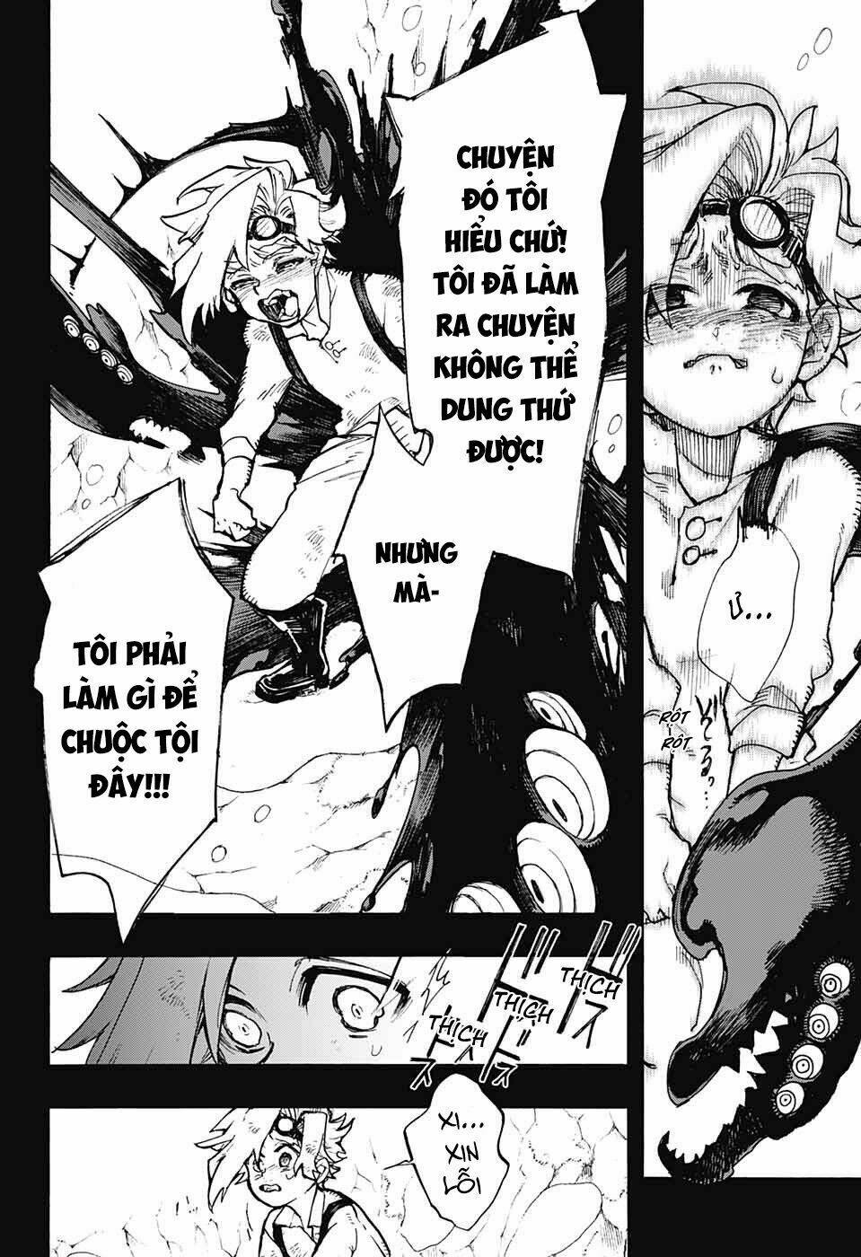 những bức họa quái dị của phù thủy chapter 21 34