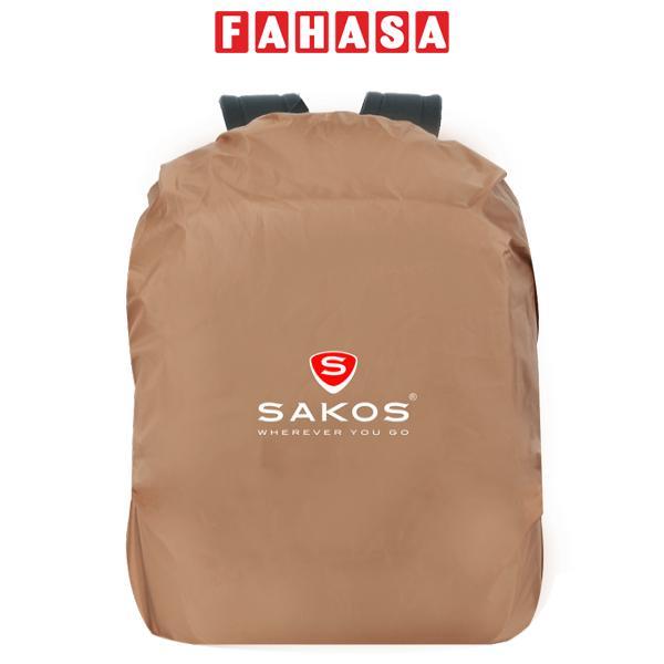 Áo Trùm Ba Lô - Size S - Sakos SDC020BNZSNG - Màu Nâu